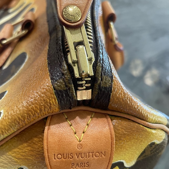 Louis Vuitton Speedy 30 Custom by New Vintage Handbags Las Vegas Queen Bee - Picture 11 of 16